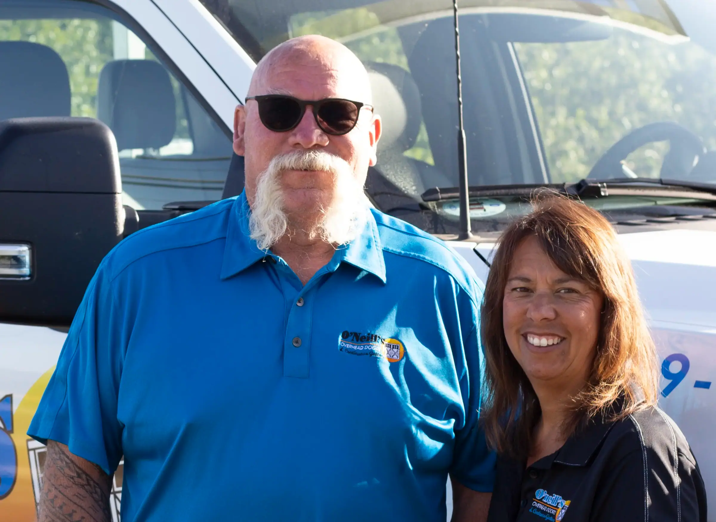 Owners Mike and Rene of Olympia Overhead Doors